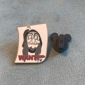 Evil Witch Wanted Disney Pin